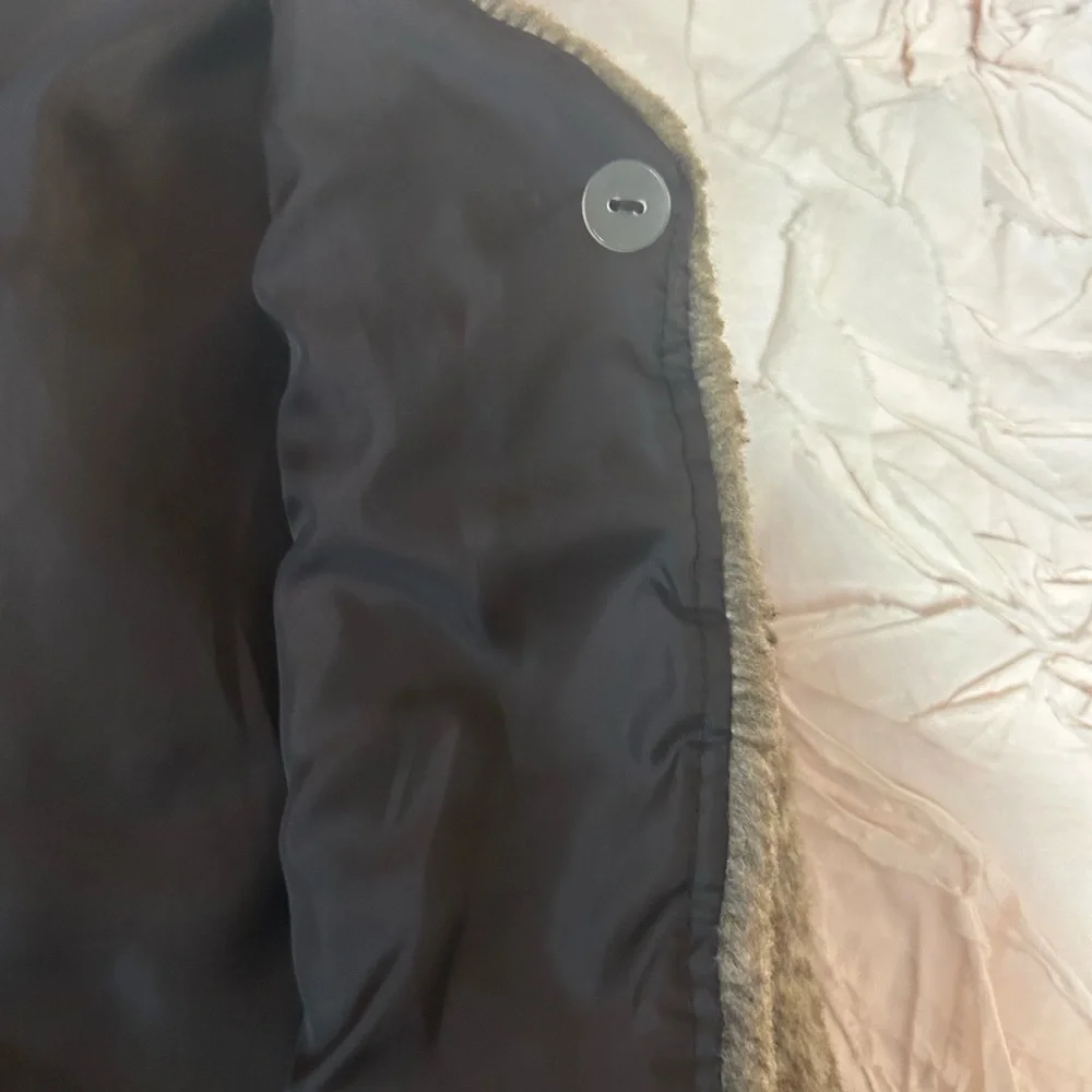 Old Navy Faux Brown Fur Vest GU Size 4T